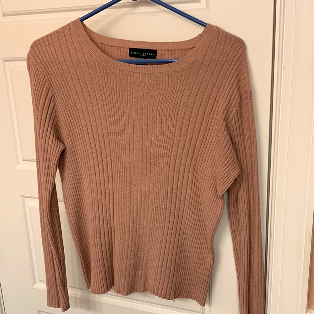 Simple Pink Sweater